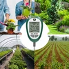 Probador de sustrato 4 en 1-pH, humedad, C, luz solar - 8 