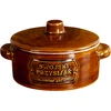 #PRY Gres - para manteca, redondo con tapa, 1L  - 1 