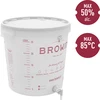 Recipiente de fermentación de 30L con tapa y grifo - 3 