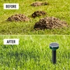 Repelente solar de topos – protección eficaz, segura y humanitaria para el jardín, conjunto de 4 piezas. - 13 