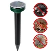 Repelente solar de topos – protección eficaz, segura y humanitaria para el jardín, conjunto de 4 piezas. - 7 