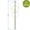 Soporte de anillo para plantas 3 anillos 1,25 - 2 