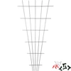 Soporte para plantas - enrejado de jardín estrechado 150 x 75cm - 2 