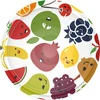 Tapa fi66 frutas - suelta - 9 