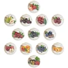 Tapa fi82/6 frutas 2 - 10uds.  - 1 
