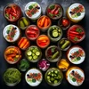 Tapa fi82/6 verduras blancas - 10 uds. - 6 