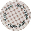 Tapa Twist-Off fi82/6, cuadros beige, 10 uds. 