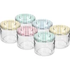 Tarro bajo 330ml fi82/6 con tapa col. 6uds  - 1 