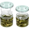 Tarro bajo 330ml fi82/6 con tapa col. 6uds - 6 