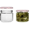 Tarro bajo 330ml fi82/6 con tapa col. 6uds - 5 