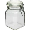 Tarro Comfort 750ml cuadrado. cierre hermético  - 1 