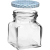 Tarro cuadrado 120ml fi53/4 tapa - 6uds. - 3 
