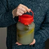 Tarro de 2L con tapa de plástico - 6 