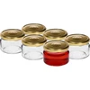 Tarro de caviar 200ml fi82/6 con tapa dorada 6uds - 2 