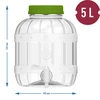 Tarro multifuncional con grifito 5L - 6 