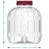 Tarro multifuncional con grifito 8L - 9 