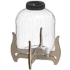 Tarro multifuncional con grifo 8L + soporte de madera - 4 