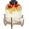 Tarro multifuncional con grifo 8L + soporte de madera - 3 