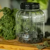 Tarro multifuncional con tapa negra, 3L - 10 