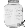 Tarro para limonada, con grifo - de vidrio, 4 L - 7 