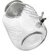 Tarro para limonada, con grifo - de vidrio, 4 L - 3 