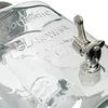 Tarro para limonada, con grifo - de vidrio, 4 L - 4 