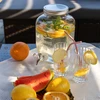 Tarro para limonada, con grifo - de vidrio, 4 L - 6 