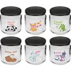 Tarro para niños TO 212ml con impresión y tapa. 6 unidades. - 10 