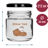 Tarro para niños TO 212ml con impresión y tapa. 6 unidades. - 7 