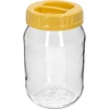 Tarro twist-off 1,7 L con tapa amarilla de plástico con asa, Ø 100 mm, 1 ud. ['tarro grande', ' tarro para fermentados', ' tarro para fermentar', ' conservas caseras', ' tarro para pepinillos', ' tarro TO', ' tarro twist-off', ' tarro con tapa 1', '7 litros', ' tarro para encurtidos', ' tarro 1', '7 L', ' tarro para setas secas', ' tarro para pasta y cereales', ' tarro para harina', ' tarro para cereales de desayuno', ' bosque en un tarro', ' tarro con tapa', ' tarro con tapa de plástico', ' tarro Ø 100 mm con tapa con asa', ' tarro de cristal', ' tarro con tapa amarilla', ' tarro para licores caseros', ' tapa con asa', ' tarro grande y práctico', ' tapa Ø 10 cm con asa', ' tapa de plástico para tarros de cristal', ' tapa de plástico con asa', ' tapa práctica sin junta', ' tapas twist-off', ' tapa TO con asa', ' tapa amarilla']