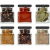 Tarro TO 120ml Cuatro esquinas fi53 tapa negra -6uds - 7 