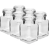 Tarro TO 150ml Cuatro esquinas fi53 tapa negra -6uds - 3 