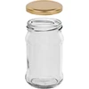 Tarro TO 300ml con tapa dorada fi66 - 6 unidades - 3 
