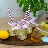 Tarro TO 300ml con tapa impresión frutas fi66 - 3uds. - 7 