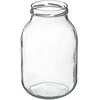 Tarro TO 3L con tapa de plástico + pinzas fi100 - 2 