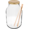 Tarro TO 3L con tapa dorada + pinzas fi100  - 1 