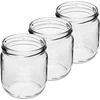 Tarro TO 425ml con tapa impresa HOME fi82 - 3 unidades - 3 