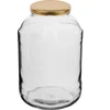 Tarro TO 4L con tapa dorada fi100  - 1 