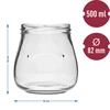 Tarro TO 500ml otra Ánfora -6uds - 2 