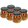 Tarro TO 500ml otra Ánfora tapa negra fi82/6 -6uds - 4 