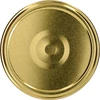 Tarro TO 580ml gordito con tapa dorada fi82/6 -6uds - 4 