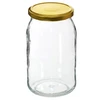 Tarro TO 900ml tapa dorada fi82/6 - 6uds. - 3 