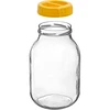 Tarro twist-off 3 L y tapa de plástico fi 100, con asa - 2 