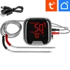Termometr kuchenny z Bluetooth, 2 sondy - 3 termometr kulinarny, termometr do żywności, do gotowania, do wędzenia, do pieczenia, termometr do mięs, termometr do ciast, termometr z bluetooth, termometr uniwersalny, najlepszy termometr kulinarny, termometr z sondą, termometr z aplikacją, pomysł na prezent