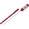 Termómetro electrónico de cocina con pantalla LCD (-20°C a +250°C), rojo ['termómetro para carne', ' termómetro para hornear', ' termómetro de sonda']