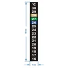 Termómetro de cristal líquido (16/30C) 13cm - 2 
