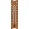 Termómetro de habitación de madera (-25/50°C) 15cm marrón  - 1 