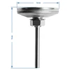 Termómetro para ahumador y BBQ (0/250C) 5,2cm - 8 