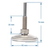 Termómetro para ahumador y BBQ (0/250C) 6,0cm - 5 