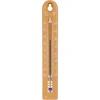 Termómetro universal (-30/50C) 17cm marrón claro  - 1 
